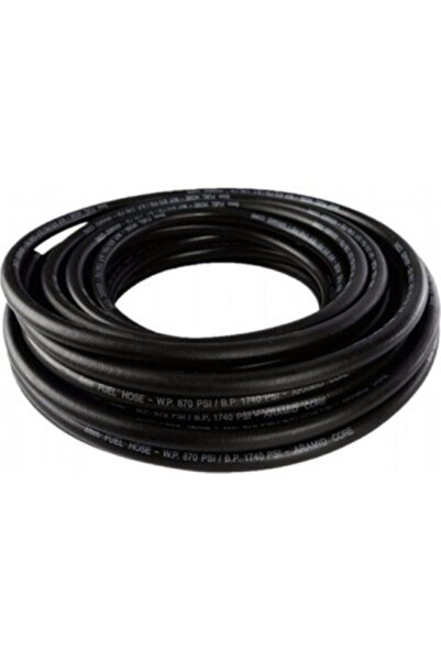 Genel Markalar 6mm Akaryakıt Hortumu Benzin - Mazot Içi Bezli Özel 1 Metre