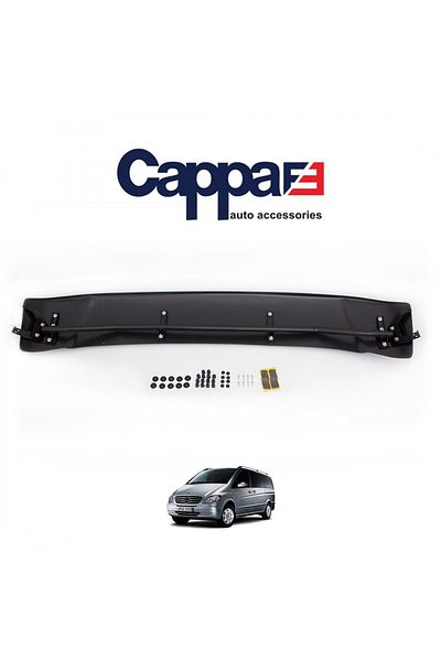 Cappafe Black Windshield Sunshade for Mercedes Benz Vito W639 2011-2014