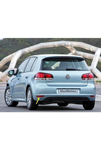 PLASTECH Vw Volkswagen Golf 6 Mk6 2009-2012 Rear Bumper Lower Left Corner Reflector Reflective Cat Eye 5k0945105a