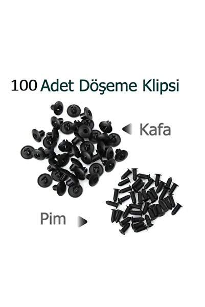 CMEPARTS Hyundai Davlumbaz , Çamurluk ve Döşeme Klipsi 100 Adet