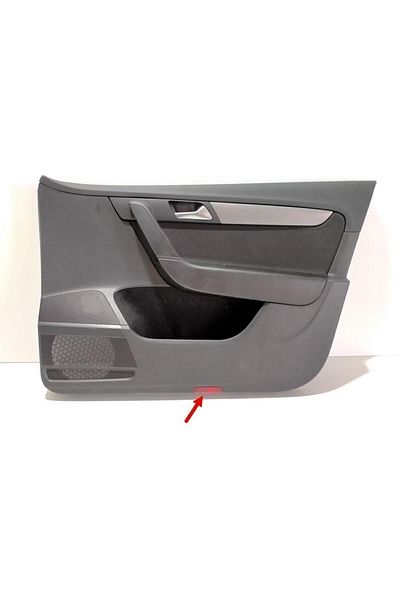 gkl Vw Passat Cc 2013-2017 Door Lower Reflector Glass Red 1k0947419a