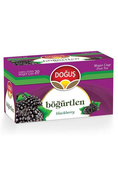 Doğuş Çay Birth Fruit Tea Blackberry 20-Pack