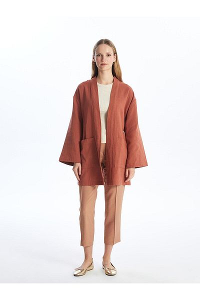 LC Waikiki Γυναικείο παντελόνι LCW Modest Μαύρο Ελαστική Μέση Άνετη Εφαρμογή