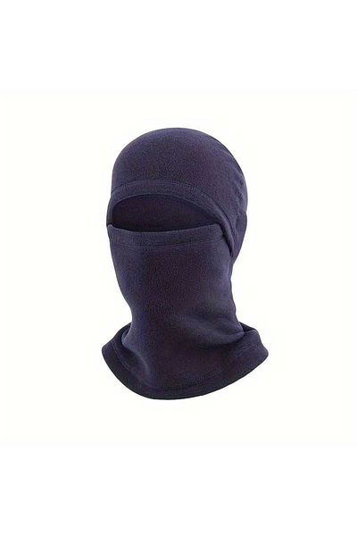 Gürhan Çorap Unisex termofleecová sněhová maska ​​Zimní čepice s límcem