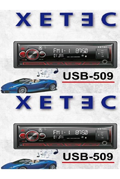 Genel Markalar USB-509 USB -BluetoothMP3- Radyo Çalar Oto Teyp Enerji Oto Pow...