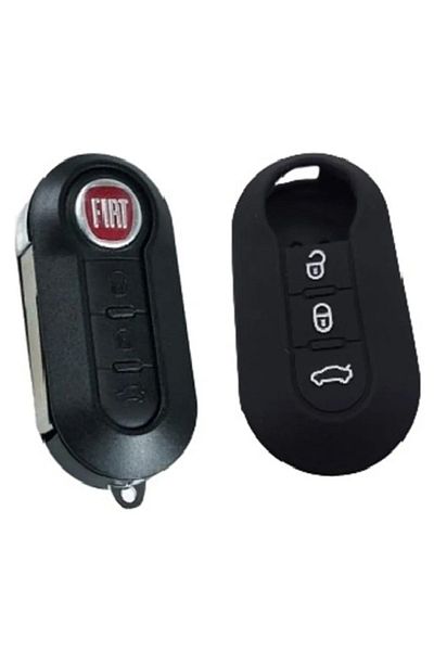 MeyZone Fiat Doblo Ducato Silicone Car Key Case Cover Key Container