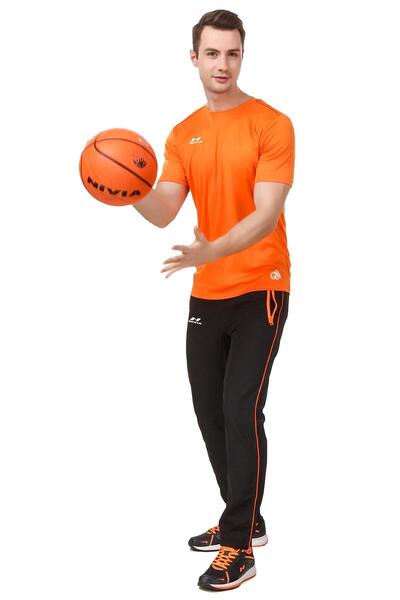 Nivia - - Step Out & Play Polyester Hydra -1 Fitness Jersey Men's, Orange, M