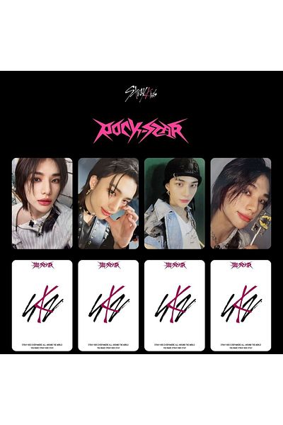 Kpop Dünyasi STRAY KIDS Hyunjin ''Rock Star'' Album PC Set