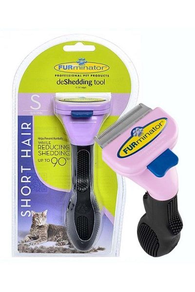 Furminator صائد ريش للقطط ذات الشعر القصير (صغير)