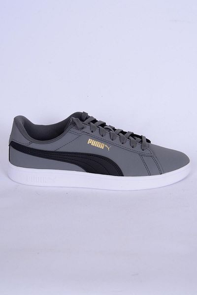 Puma 392336 -02 Ανδρικά αθλητικά παπούτσια Smash 3.0 Buck Grey-μαύρα