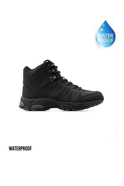 lumberjack 100420749   Andor Wmn Hi 9pr Αδιάβροχες Μαύρες Μαύρες Μπότες