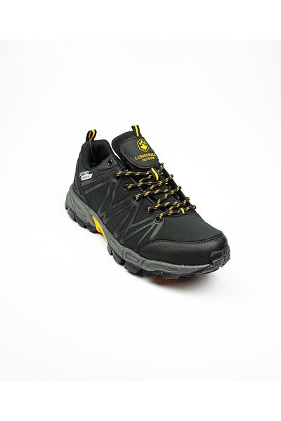 lumberjack 101387046 Ανδρικά παπούτσια εξωτερικού χώρου Shell Black αδιάβροχα