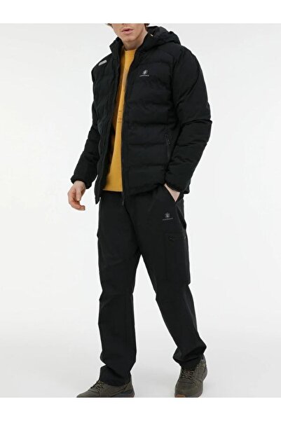 lumberjack Erkek Günlük Kapüşonlu Mont 3W ML ACELIN COAT 3PR,SIYAH 101398565