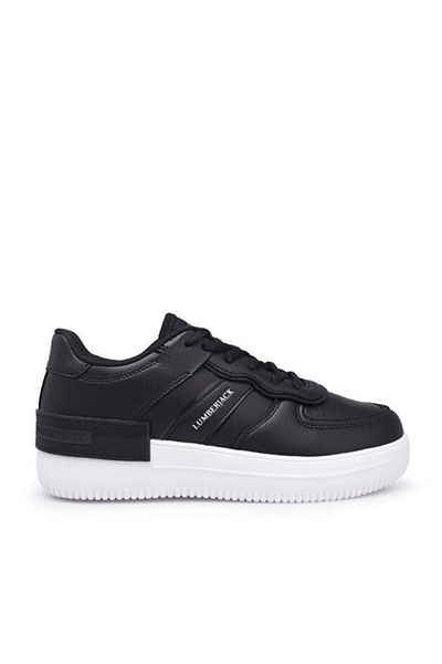 lumberjack Women's Black Sneaker Freya High Sole Casual Shoes 1fx