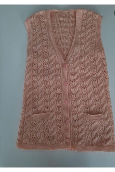 Ebrar Çeyiz Simli Saç Örgüsü Yelek