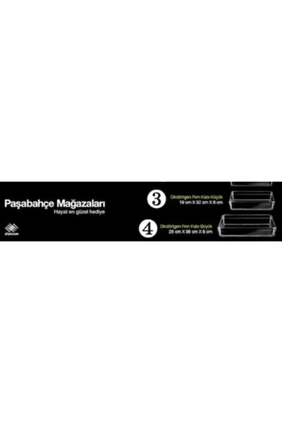 Paşabahçe Pyrex Set of 2 - 59324-59334 Rectangular Set