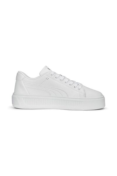 Puma Smash Platform v3 - Tenis alb PUMA