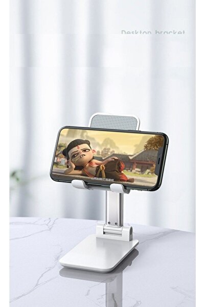 Genel Markalar Masa Üstü-araç Içi Tablet Tutucu Telefon Tutucu Stand 2 Kademe...