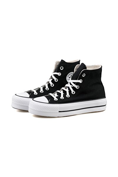 Converse Chuck Taylor All Star Platform Canvas Women's Casual Shoes Black