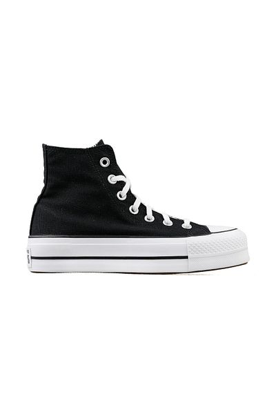 converse Chuck Taylor All Star Platform Canvas Women's Casual Shoes Black