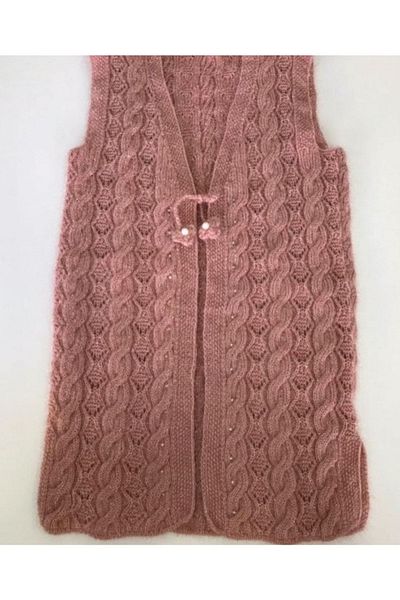 Ebrar Çeyiz Glittery Hair Braid Vest Models