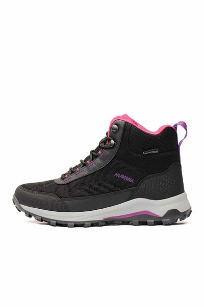 hummel Pantofi sport zilnici unisex Lemos High 900407 -1033NEGRU/ROZ