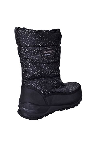 Scooter Z7447 Siyah Gri Su Geçirmez Kadın Bot