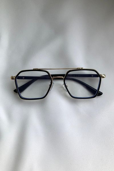 DSN Kalvin Blue Light Protected Gold Frame