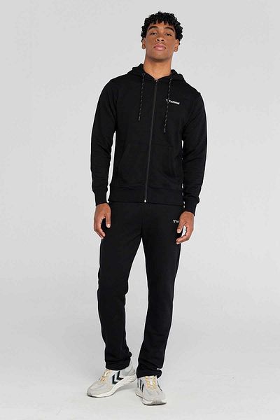 hummel Ανδρικό βαμβακερό ίσιο παντελόνι - 932096 -2001ΜΑΥΡΟ