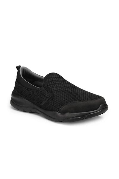 lumberjack Unisex Black Color Laceless Lightweight Memory Sole Booties Shoes Liponis