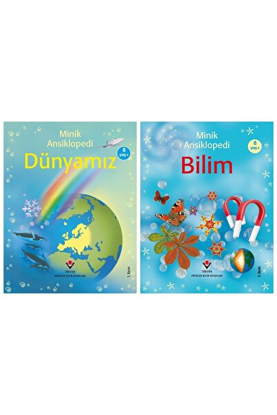 Tübitak Yayınları سلسلة الموسوعة المصغرة 2 كتاب للأعمار من 8 سنوات فما فوق