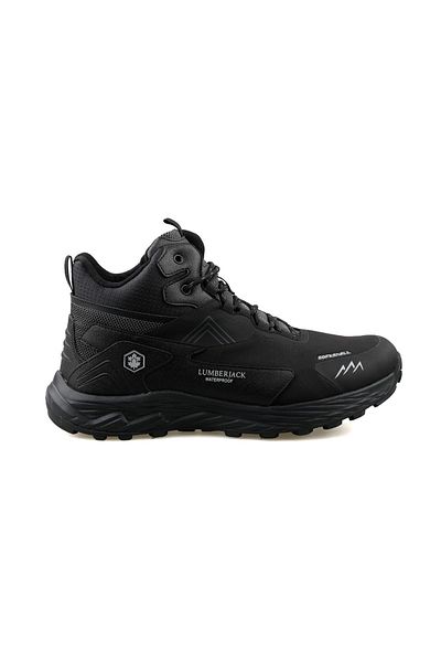 lumberjack Ghete de trekking pentru bărbați 3W Burk 3Pr - Negru 101386637