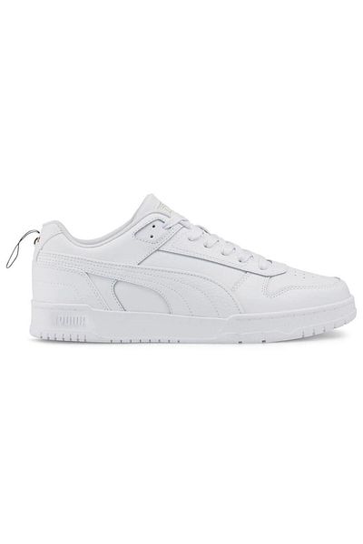 Puma 386373   02 Rebound Game Low Puma White/Puma White/Gold Ανδρικά αθλητικά παπούτσια