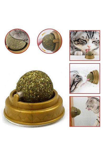 Hyd Eatable Catnip Herb Play Ball Toy with Catnip