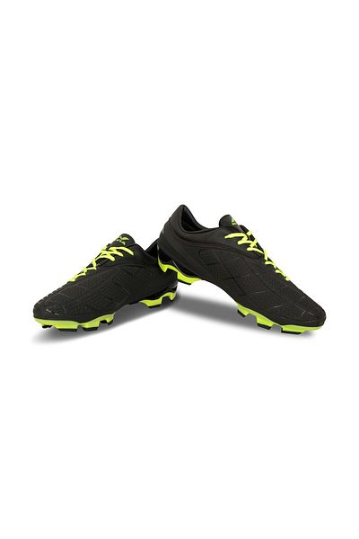 Nivia Dominator 2.0 Football Shoes (Black, 7 UK/ 8 US/ 41 EU) | Thermoplastic Polyurethane