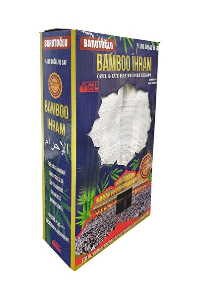 BERAT İhram, Umre Kıyafeti, Hac İhramı, Umre İhramı, 3 Adet, Pamuklu, Hac Kıy...