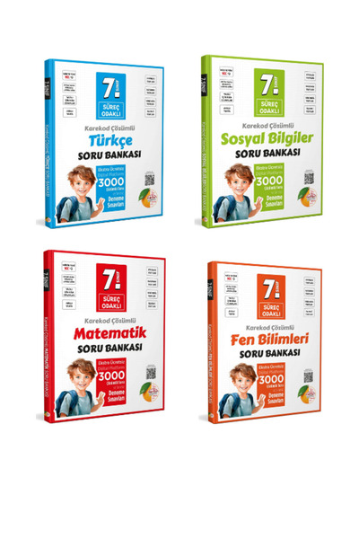 Editör Yayınevi EDİTÖR PLUS 7.SINIF SÜREÇ ODAKLI FEN + TÜRKÇE +MATEMATİK +SOS...