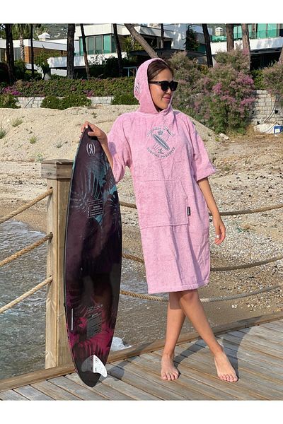 SOLENROSA Πετσέτα Poncho Πετσέτα παραλίας