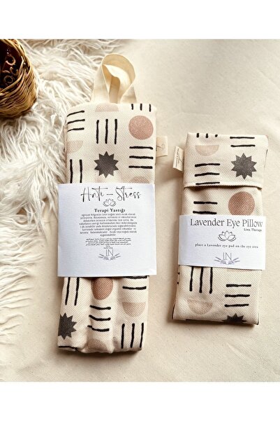 Işıldayan Kutular Lavender Eye Pillow and Anti Stress Therapy Massage Pillow-Yoga Meditation Team Bohemian Themed