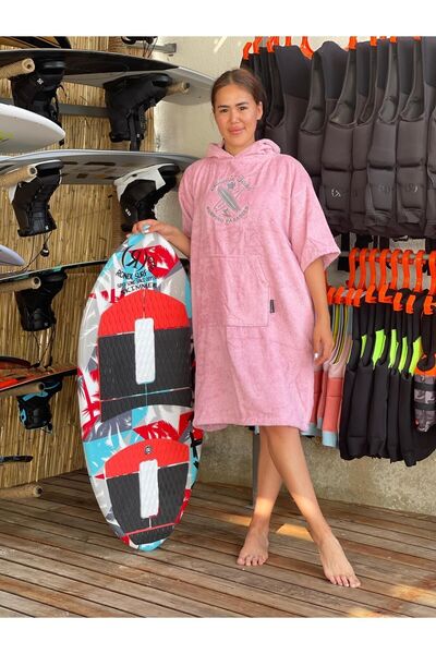 SOLENROSA Πετσέτα Poncho Πετσέτα παραλίας