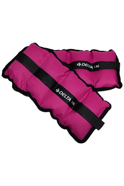 Delta 1 Kg x 2 Pieces Total 2 Kg Hand Foot Wrist Muscle Strengthener Weight Set Sand Weight Bag