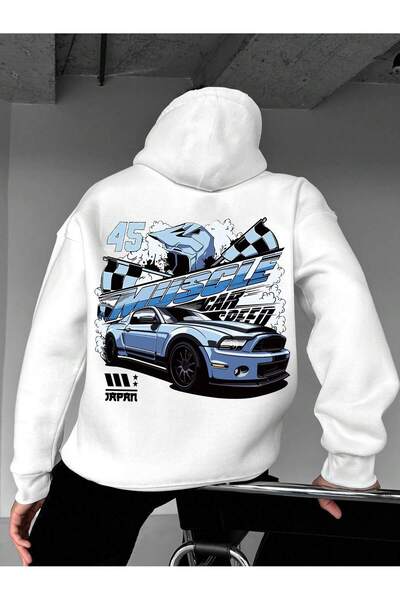 bellanova Φούτερ Unisex Oversize με στάμπα