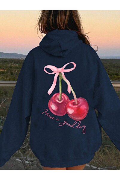 bellanova Φούτερ Unisex Oversize με στάμπα