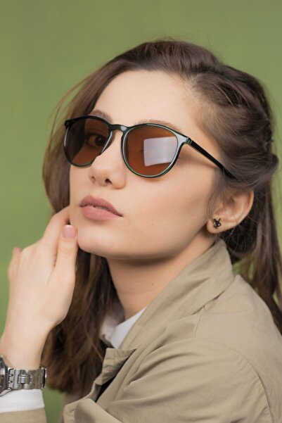 LUNOX Caprina Yeşil Polarize Unisex Güneş Gözlüğü