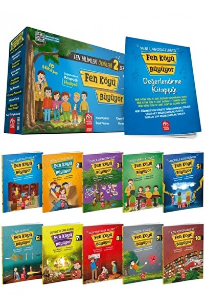 Model Eğitim Yayınları Fen Köyü Büyüyor-2 Hikaye Serisi (10 KİTAP)