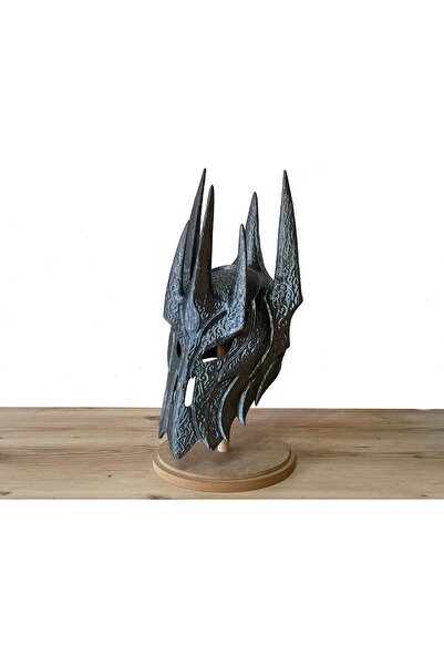 CarbonTech Yüzüklerin Efendisi Sauron Kaskı Figür Hediyelik Giyilebilir Kask