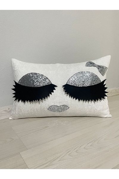 YILMAZHOME Throw Pillow Cover - Velvet Eyelash