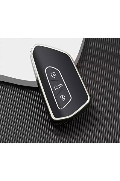 Nildaoto Volkswagen Passat Arteon Golf Tiguan ключодържател - без шумове, чер...