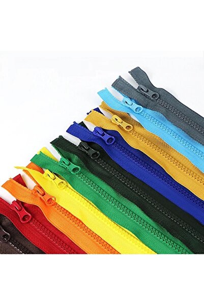 e tuhafiye 5 Adet Kemik Dişli Fermuar (30-35 CM)