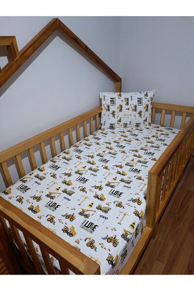 OGUZ ATA CONCEPT Oğuz Ata Concept Sıvı Geçirmez %100 Pamuk Lastikli Çarşaf Ya...